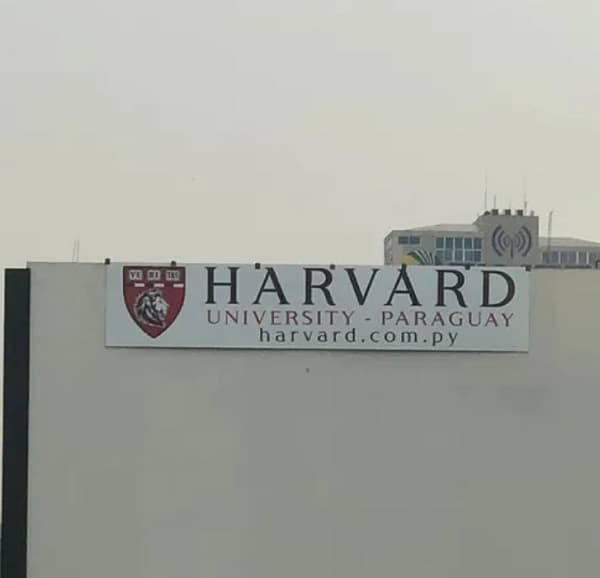 ¡Adiós a los sueños de Ivy League en Paraguay! Harvard University Paraguay no existe