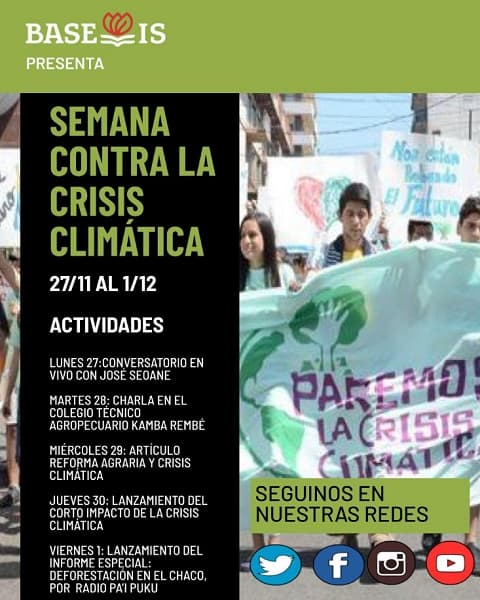 Semana Contra la Crisis Climática 2023: Un llamado a la acción