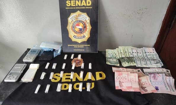 ¡Cae lomitería en Caacupé! Usaban local como fachada para vender cocaína