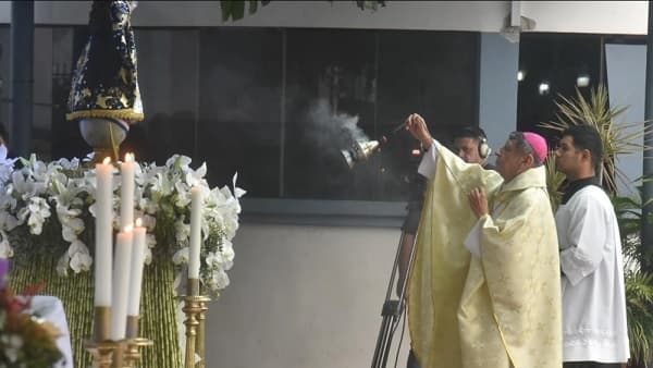 Monseñor Valenzuela en Caacupé recuerda:  “cuando los malvados gobiernan, la gente sufre”