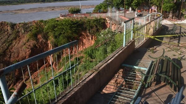 Mirador Itá Pytã Punta en ruinas, olvidado por municipalidad