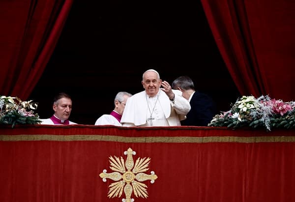 Papa Francisco clama por paz en Gaza en mensaje navideño ‘Urbi et Orbi’