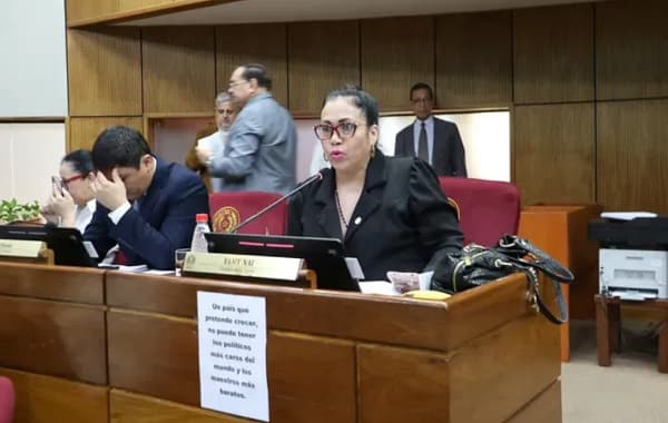 Norma Aquino genera controversia por quórum en votación de Ley de Superintendencia