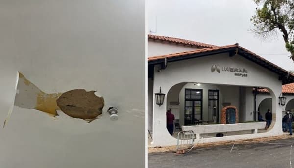 Se desploma techo sobre enferma en Ineram