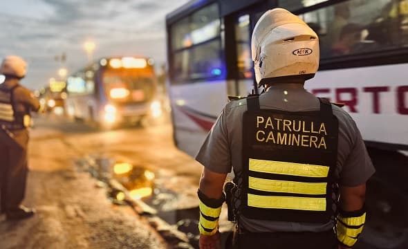 Inician multas en ruta PY03 por uso indebido del carril para buses