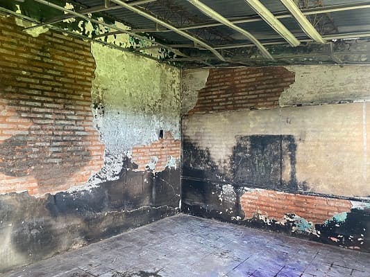 Escuela del Bañado Sur perdió todo en incendio y pide ayuda