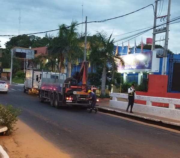 Cierre de puente en Lambaré por reparación durará un mes