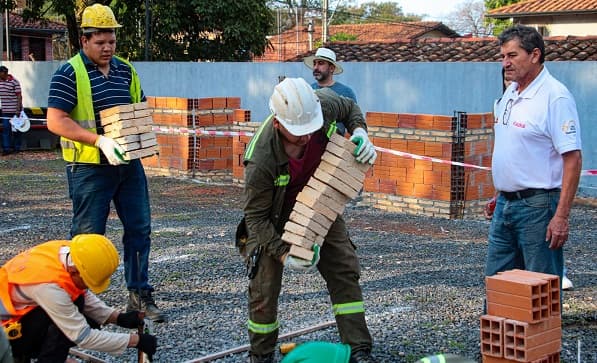 Villarrica acoge Campeonato Nacional de Albañiles