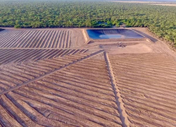Avanza en el Chaco proyecto de captación de agua para comunidad indígena