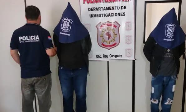 Capturan a dos hombres por ataque a adolescente en Curuguaty
