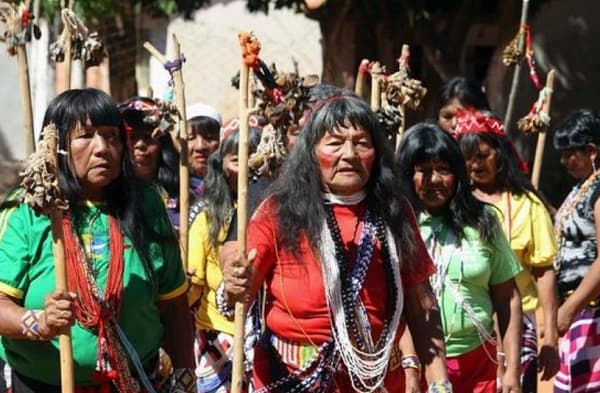 Pueblo Maká marcha por la recuperación de su territorio ancestral