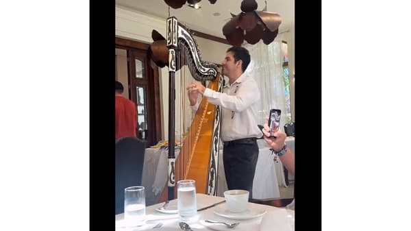 Arpista paraguayo sorprende a Blink-182 antes del Asunciónico