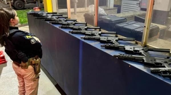 Decomisan armas y drogas presuntamente ingresadas desde Paraguay