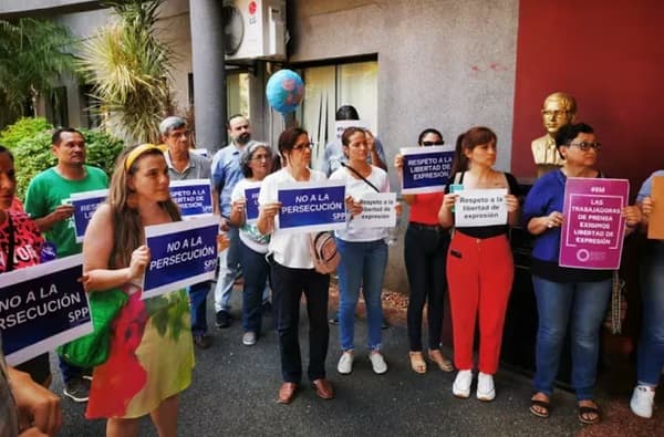 Periodistas alzan la voz contra ataques a la libertad de expresión: “No tenemos miedo”