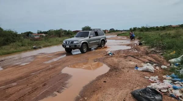 Vecinos denuncian el abandono de la avenida Eusebio Ayala en Concepción