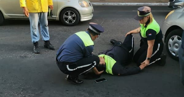 Atropellan a inspectora de PMT sobre avenida Mariscal López