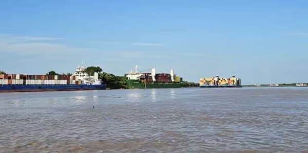 Crisis en Bermejo: 80% del comercio naviero en riesgo