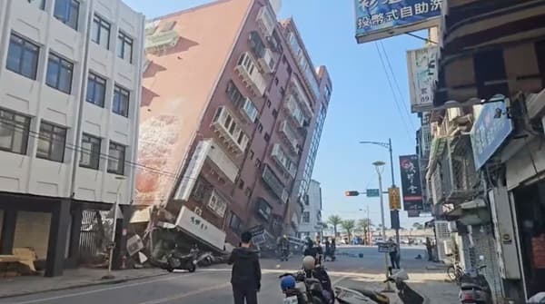 Potente terremoto de 7.2 sacude Taiwán y deja 9 muertos