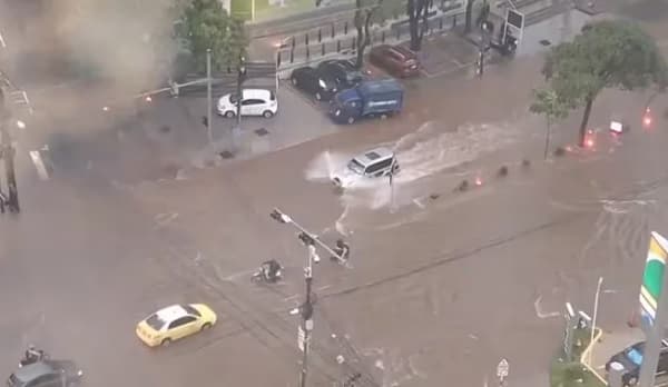 Asunción bajo agua: 55 mm de lluvia cayeron en solo tres horas