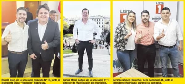 Seccionaleros colorados copan cargos en la Municipalidad