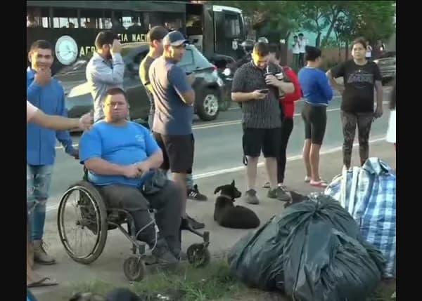 Desalojo pacífico en propiedad privada de Tarumandy, Luque