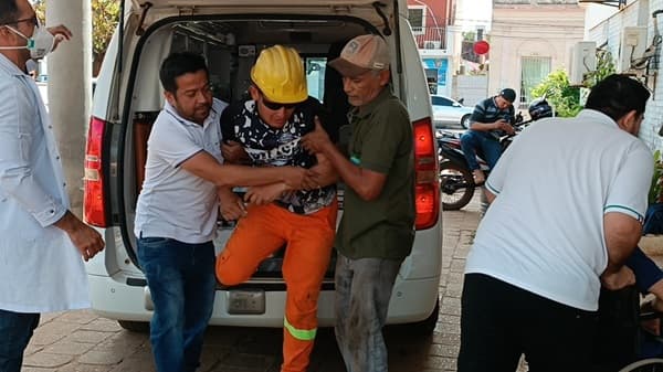 Intoxicación masiva de trabajadores por alimento a base de pollo