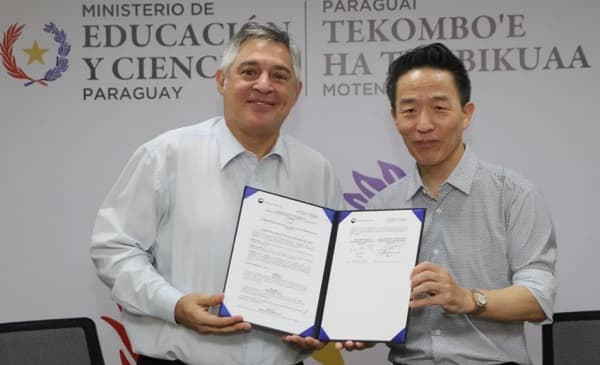 Paraguay y Corea del Sur acuerdan enseñanza de idioma coreano en escuelas