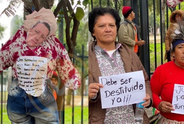 Indígenas exigen destitución de senador Chaqueñito por maltrato a funcionaria