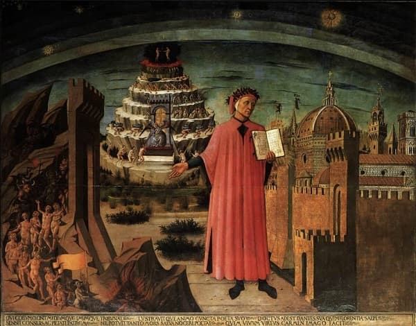 Lectura pública del Infierno de Dante frente al Vaticano