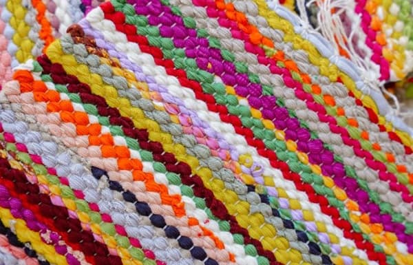 Frazada de Trapo: Declarada técnica emblemática de la artesanía paraguaya