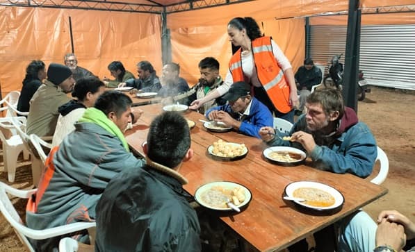 SEN brinda refugio a 70 personas en situación de calle por intenso frío