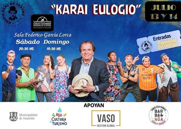 Grupo Real de Teatro celebra 45 años con ‘Karai Eulogio’