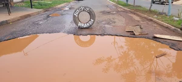 Mariano Roque Alonso: 79° aniversario entre calles destruidas