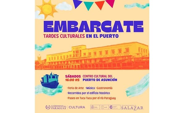 “Embarcate” lleva arte y cultura al Puerto de Asunción