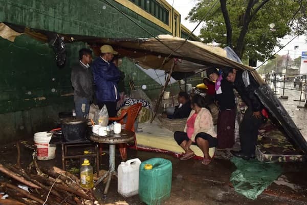 Indi entregó vaca’i y arroz a indígenas para que dejen protesta