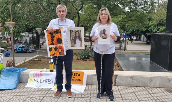 Padres protestan por condena en caso de fallecimiento por flúor