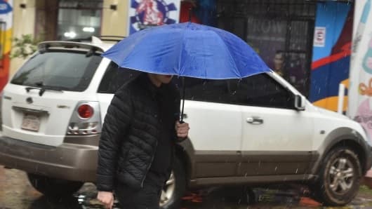 Asunción y varias regiones bajo alerta por tormentas eléctricas