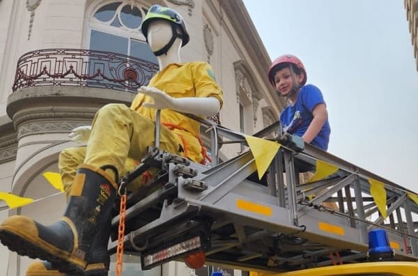 Niños serán “Bomberos por un día” este domingo en Asunción
