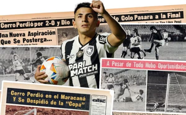 Botafogo vuelve a semis tras 51 años: ¡eliminó a Cerro en el 73!