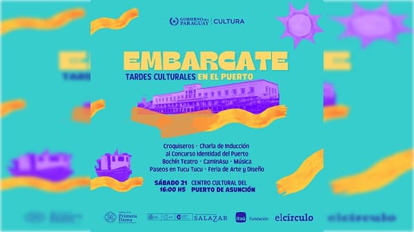 El Puerto de Asunción se llena de arte y cultura este sábado