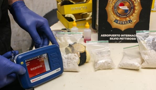 Senad incauta ketamina oculta en cajas de relojes con destino a EE.UU.