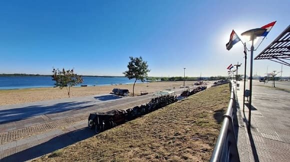 Feriado con ambiente caluroso y vientos del norte en todo el país