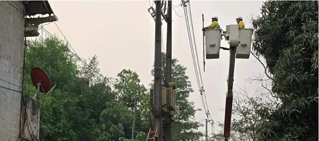 ANDE interviene en Paraná Country Club por conexión eléctrica ilegal