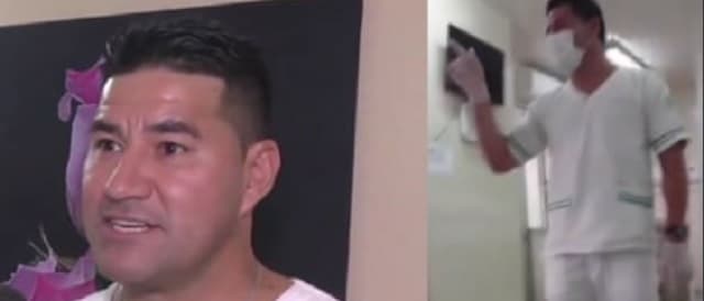 Enfermero de Itauguá baila para animar a pacientes oncológicos