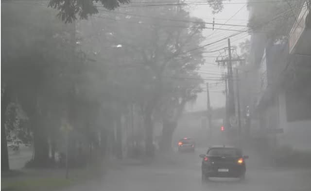 Alerta de tormentas severas en 11 zonas del país