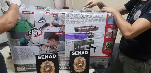 Senad incauta marihuana vip oculta en encomiendas en el Silvio Pettirossi