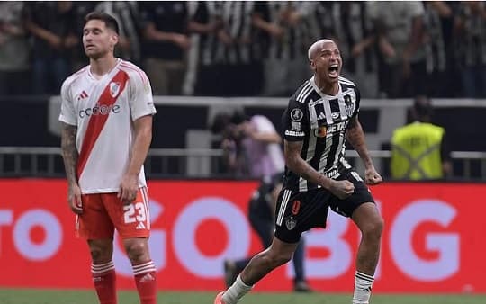 Atlético Mineiro aplasta a River y preocupa a Olimpia su participación en el Mundial de Clubes