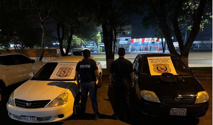 Persecución en Santa Rita: recuperan auto robado, pero ladrones huyen