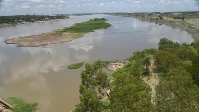 Río Paraguay registra bajante de -147 metros en Asunción
