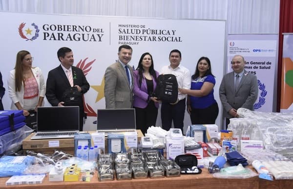 OPS entrega equipos para fortalecer salud en el Chaco